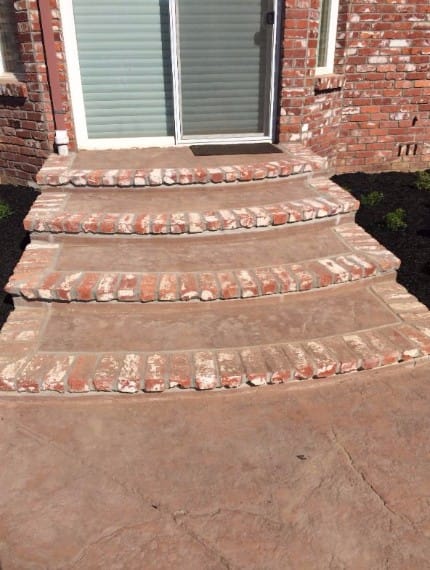 brick stone stairs galt ca