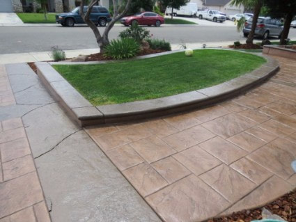 this picture is from the concrete driveways contractor in patterson caifornia