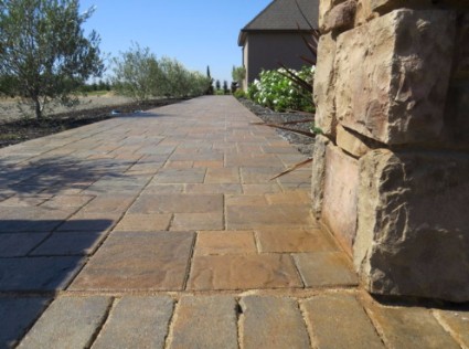 this is an image of concrete driveway contractor turlock california