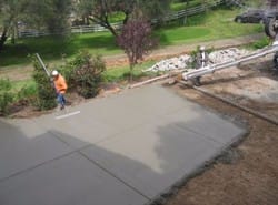 pouring concrete contractors stockton ca