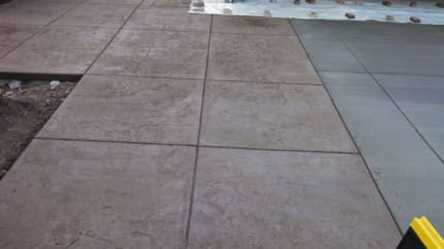 This is an image of a driveway resurfacing in Stockton, California.