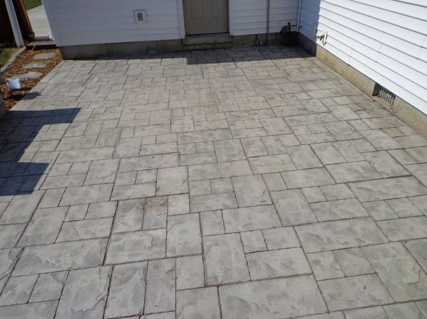 stamped concrete contractor tracy ca